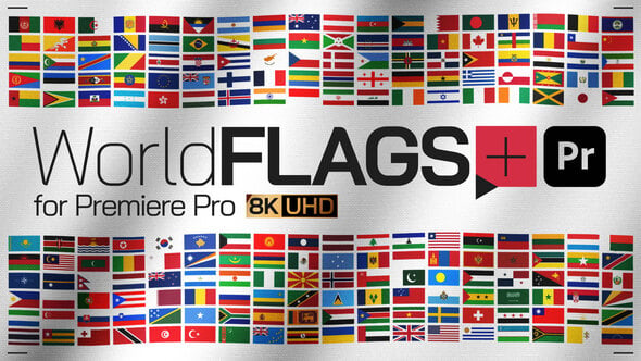World Flags Plus for Premiere Pro（166120）-技能树